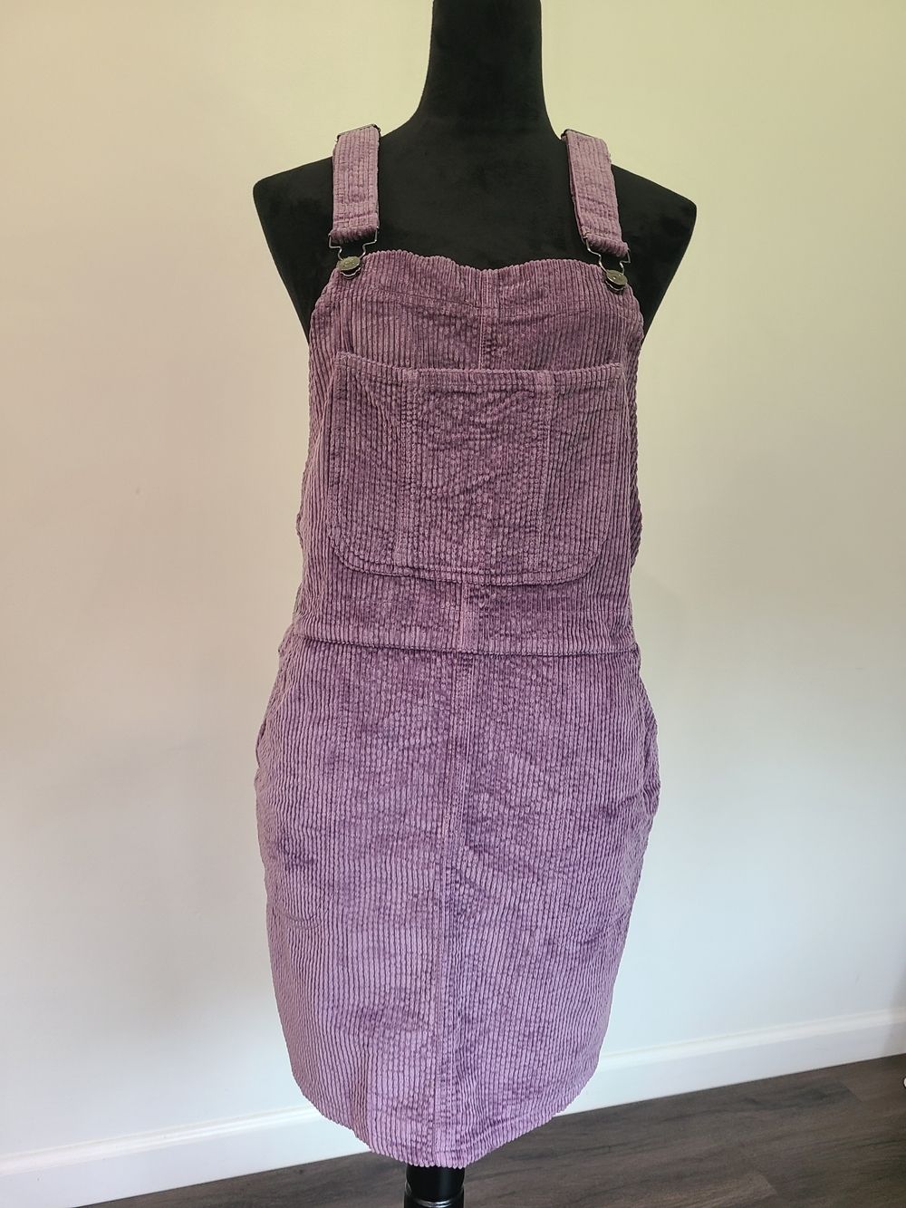 wild fable Lavender Corduroy Pinafore Dress